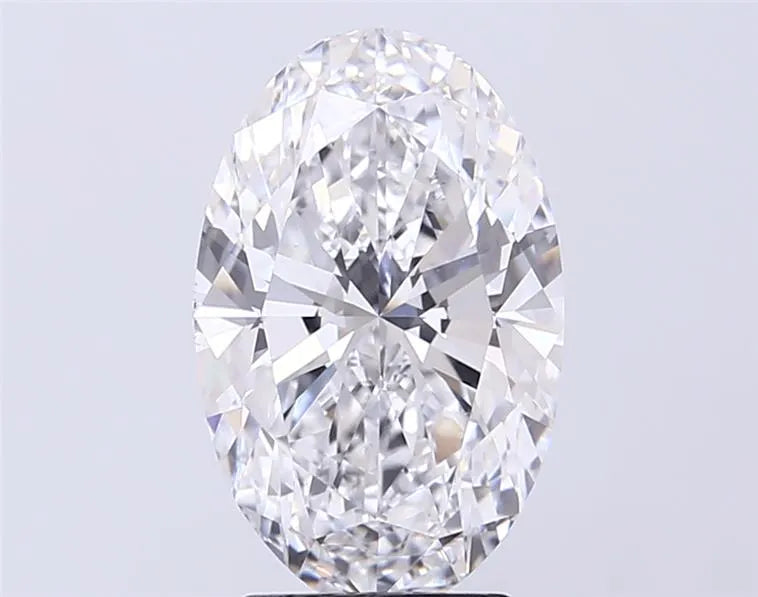 3.50ct Oval Lab Grown Diamond (Colour D, Clarity VS1, IGI Certified)
