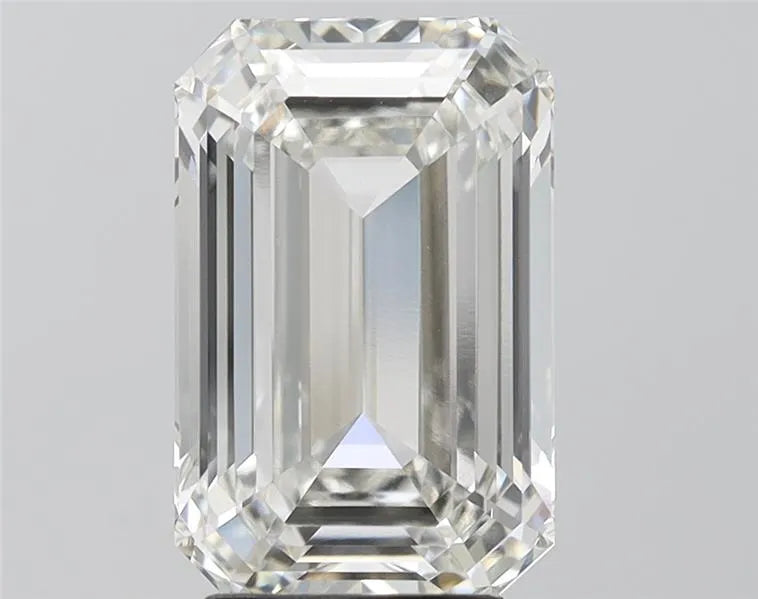 4.09ct Emerald Lab Grown Diamond (Colour H, Clarity VVS2, IGI Certified)