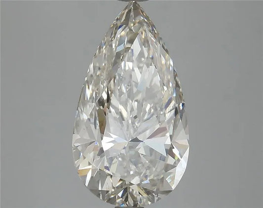 4.05ct Pear Lab Grown Diamond (Colour I, Clarity VS2, IGI Certified)