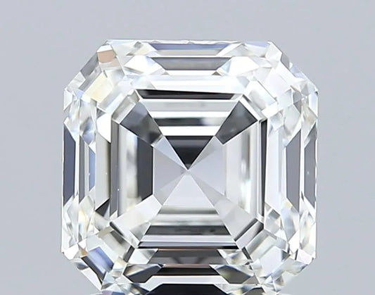2.83ct Square emerald Lab Grown Diamond (Colour G, Clarity VVS2, IGI Certified)
