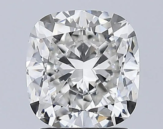 2.06ct Cushion brilliant Lab Grown Diamond (Colour G, Clarity VVS2, IGI Certified)