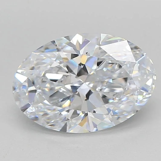 2.07ct Oval Lab Grown Diamond (Colour E, Clarity IF, IGI Certified)