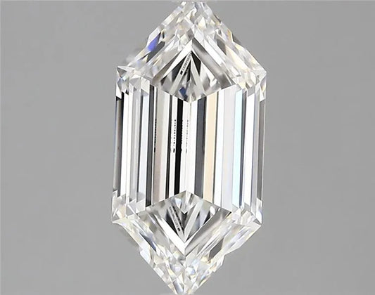 2.02ct Hexagonal Lab Grown Diamond (Colour D, Clarity VVS1, IGI Certified)
