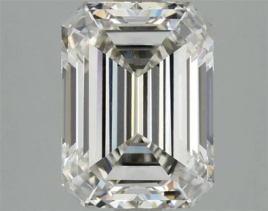 2.79ct Emerald Lab Grown Diamond (Colour H, Clarity VVS2, IGI Certified)