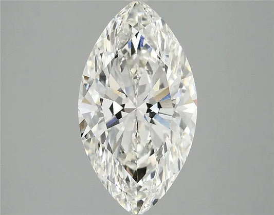 3.02ct Marquise Lab Grown Diamond (Colour H, Clarity VS1, IGI Certified)
