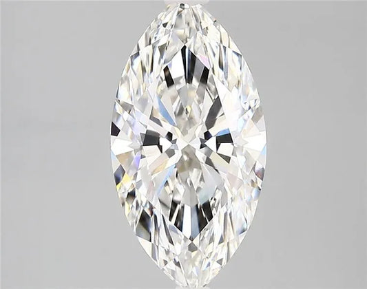 2.42ct Marquise Lab Grown Diamond (Colour F, Clarity VVS1, IGI Certified)