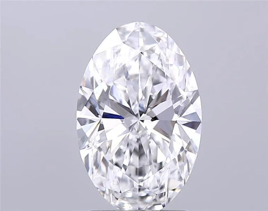 2.16ct Oval Lab Grown Diamond (Colour D, Clarity VS2, IGI Certified)