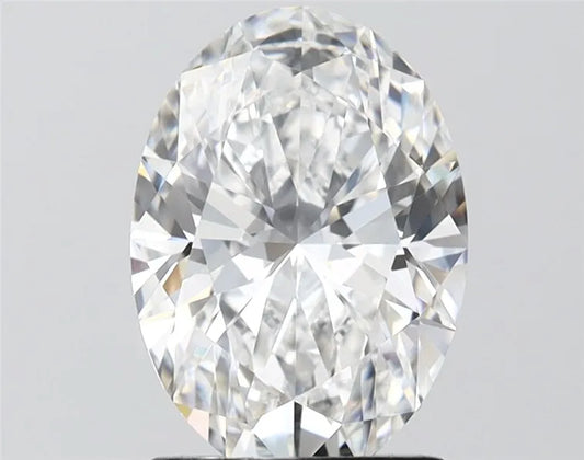 2.28ct Oval Lab Grown Diamond (Colour E, Clarity VVS2, IGI Certified)