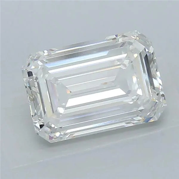 4.01ct Emerald Lab Grown Diamond (Colour D, Clarity VVS2, IGI Certified)
