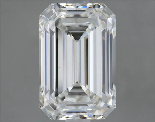 3.07ct Emerald Lab Grown Diamond (Colour F, Clarity VVS2, IGI Certified)