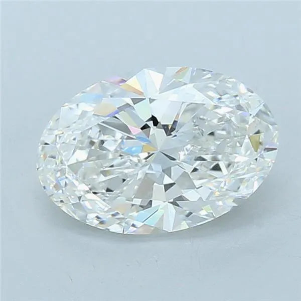 3.00ct Oval Lab Grown Diamond (Colour E, Clarity VS1, IGI Certified)