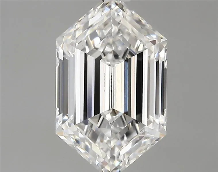 1.54ct Hexagonal Lab Grown Diamond (Colour D, Clarity VVS2, IGI Certified)