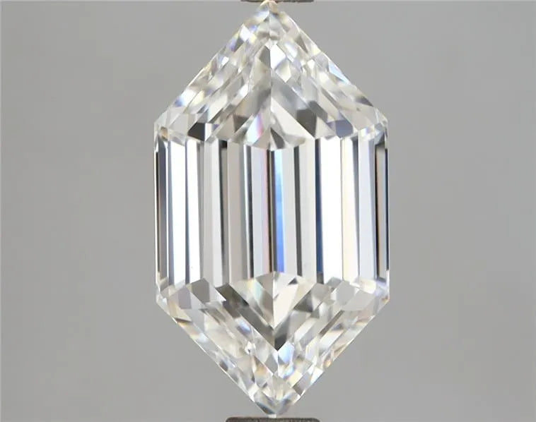 2.80ct Hexagonal Lab Grown Diamond (Colour E, Clarity VVS2, IGI Certified)
