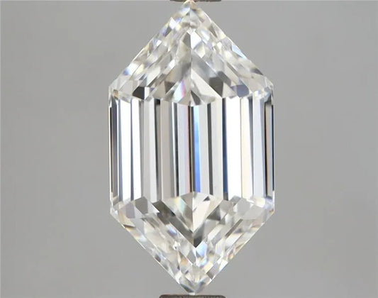 2.80ct Hexagonal Lab Grown Diamond (Colour E, Clarity VVS2, IGI Certified)