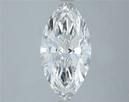 2.59ct Marquise Lab Grown Diamond (Colour G, Clarity VVS2, IGI Certified)