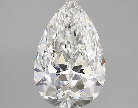 2.57ct Pear Lab Grown Diamond (Colour E, Clarity VS2, IGI Certified)