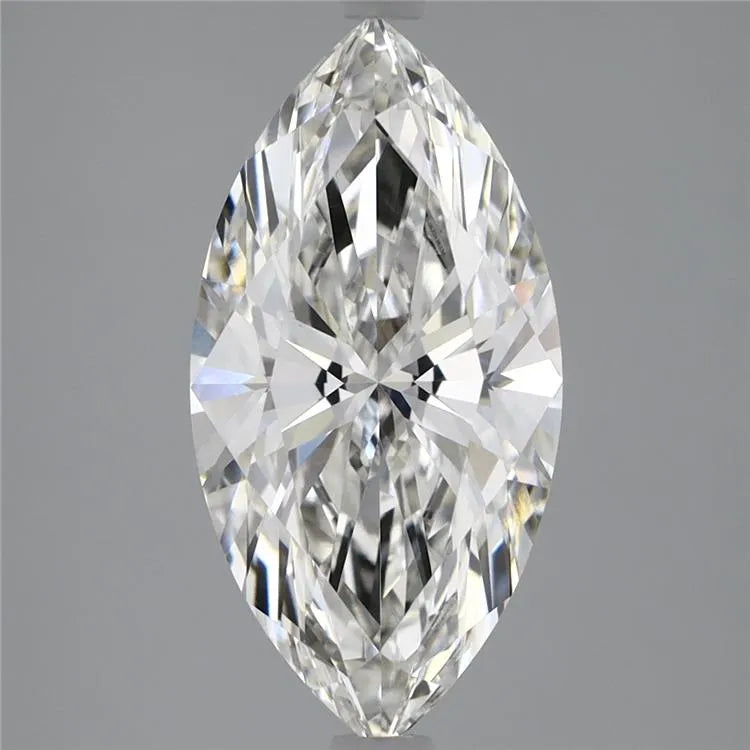 3.02ct Marquise Lab Grown Diamond (Colour G, Clarity VS1, IGI Certified)