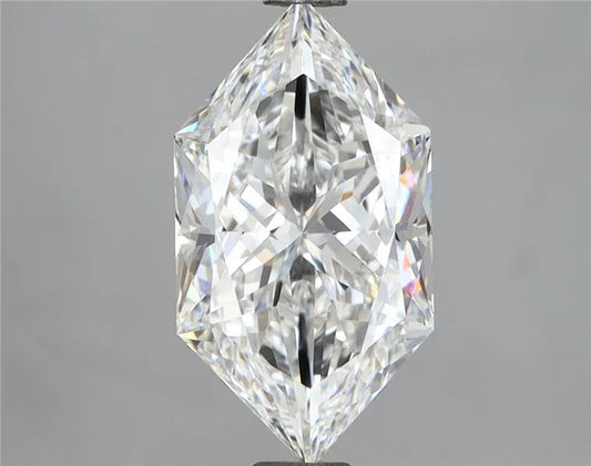2.46ct Hexagonal Lab Grown Diamond (Colour E, Clarity VVS2, IGI Certified)
