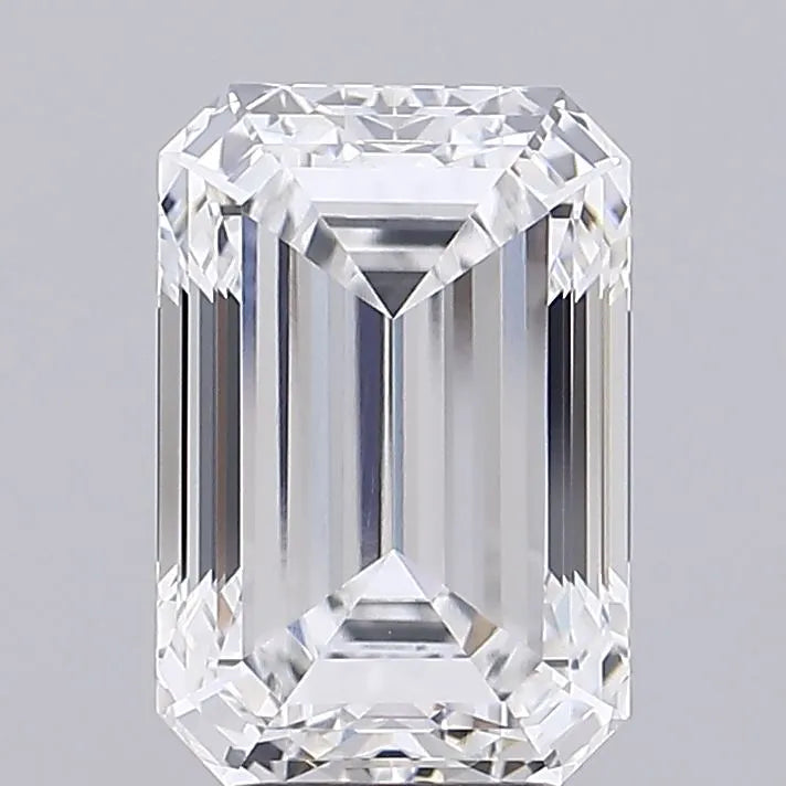 5.17ct Emerald Lab Grown Diamond (Colour E, Clarity VVS1, IGI Certified)