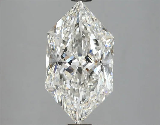3.00ct Hexagonal Lab Grown Diamond (Colour F, Clarity VVS2, IGI Certified)