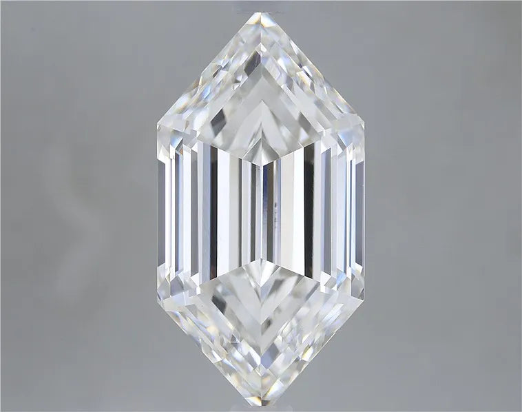 3.61ct Hexagonal Lab Grown Diamond (Colour F, Clarity VS1, IGI Certified)