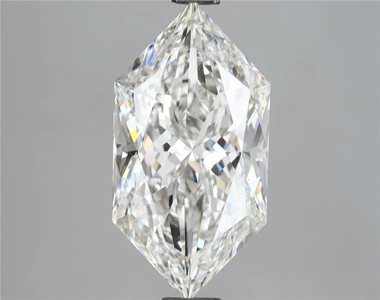 3.05ct Hexagonal Lab Grown Diamond (Colour F, Clarity VS1, IGI Certified)