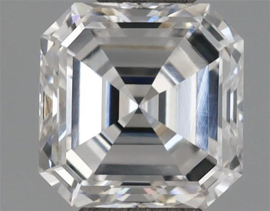 0.63ct Asscher Lab Grown Diamond (Colour F, Clarity VVS2, IGI Certified)