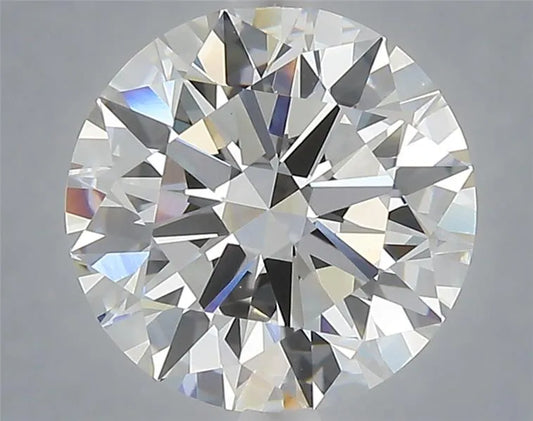 3.01ct Round Lab Grown Diamond (Colour G, Clarity VVS2, Cut ID, IGI Certified)
