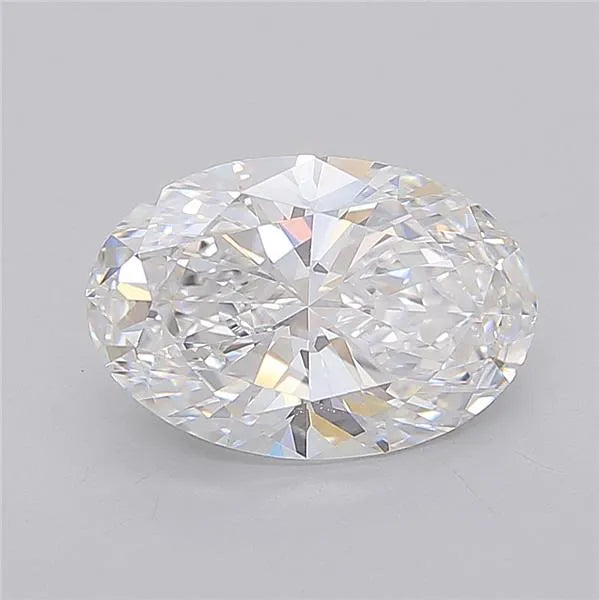 3.00ct Oval Lab Grown Diamond (Colour E, Clarity VS1, IGI Certified)