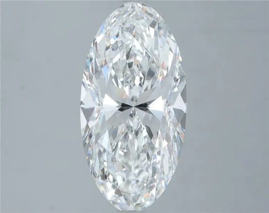 4.07ct Oval Lab Grown Diamond (Colour E, Clarity VVS2, IGI Certified)