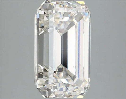 4.04ct Emerald Lab Grown Diamond (Colour G, Clarity VS1, IGI Certified)