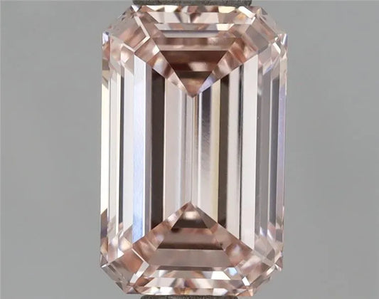 1.00ct Emerald Lab Grown Diamond (Colour Fancy Intense Pink, Clarity VVS2, IGI Certified)