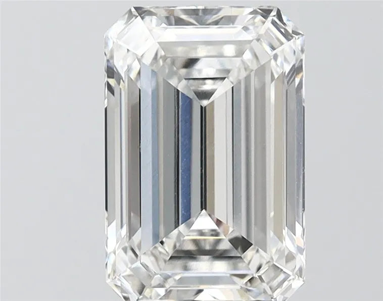 3.00ct Emerald Lab Grown Diamond (Colour F, Clarity VVS2, IGI Certified)