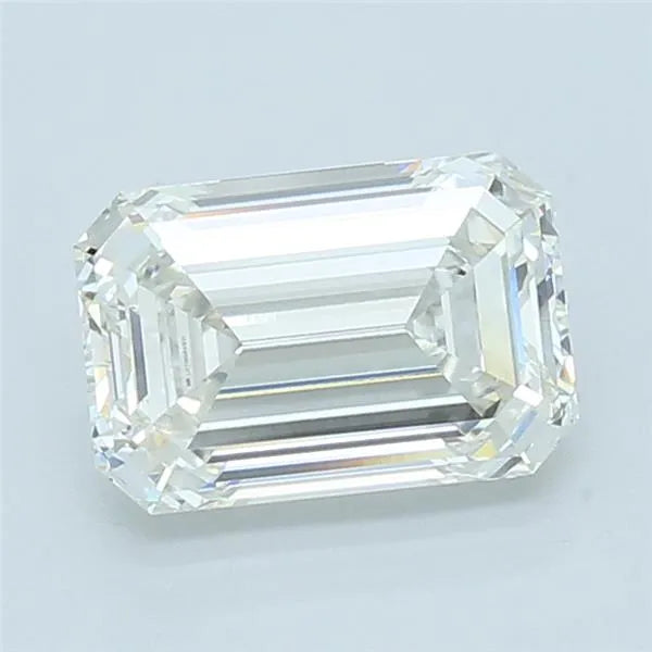 3.02ct Emerald Lab Grown Diamond (Colour G, Clarity VVS2, IGI Certified)