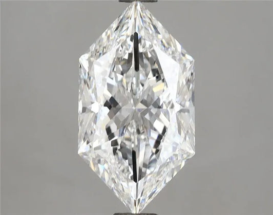 2.08ct Hexagonal Lab Grown Diamond (Colour E, Clarity VS1, IGI Certified)