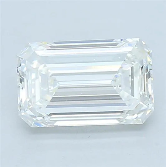 3.00ct Emerald Lab Grown Diamond (Colour E, Clarity VVS2, IGI Certified)