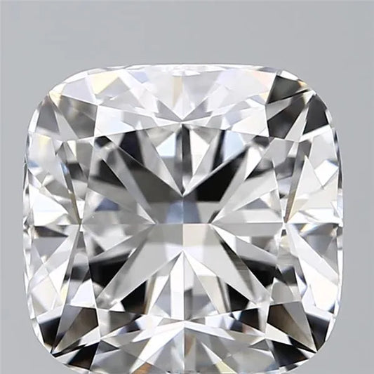 2.75ct Cushion brilliant Lab Grown Diamond (Colour E, Clarity VVS2, GIA Certified)