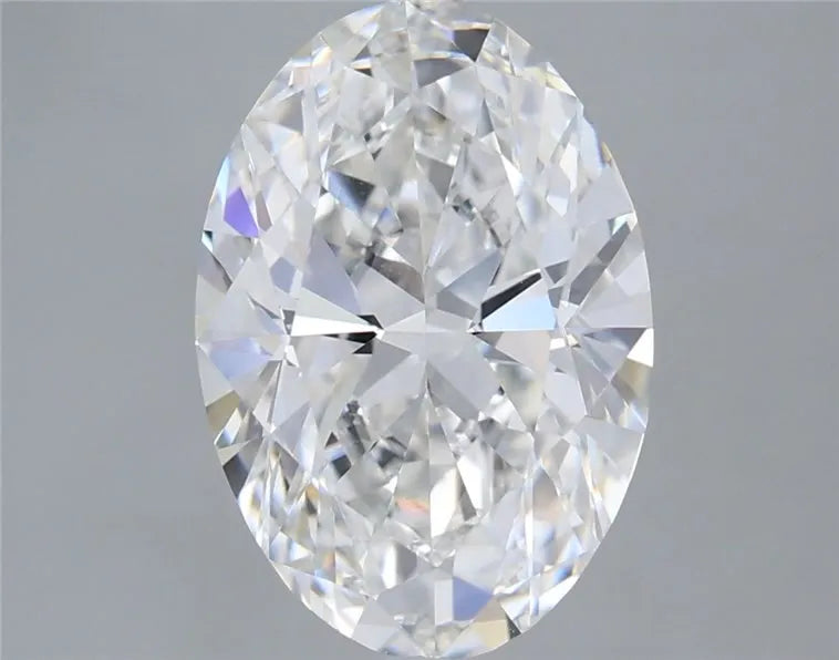3.75ct Oval Lab Grown Diamond (Colour F, Clarity VVS1, IGI Certified)