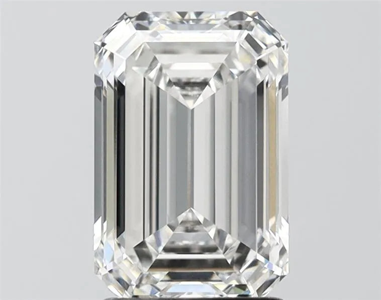 2.29ct Emerald Lab Grown Diamond (Colour F, Clarity VVS2, IGI Certified)