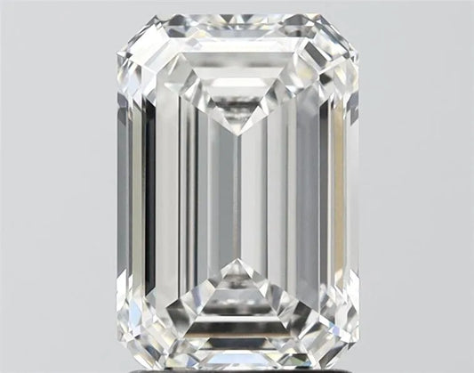 2.29ct Emerald Lab Grown Diamond (Colour F, Clarity VVS2, IGI Certified)