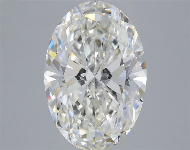 6.06ct Oval Lab Grown Diamond (Colour H, Clarity VVS2, IGI Certified)