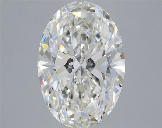 6.06ct Oval Lab Grown Diamond (Colour H, Clarity VVS2, IGI Certified)