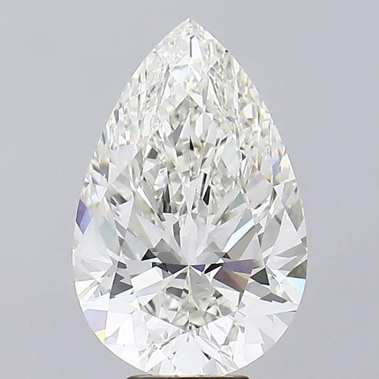 8.16ct Pear Lab Grown Diamond (Colour G, Clarity VS1, IGI Certified)