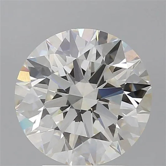 3.58ct Round Lab Grown Diamond (Colour G, Clarity VVS2, Cut ID, IGI Certified)