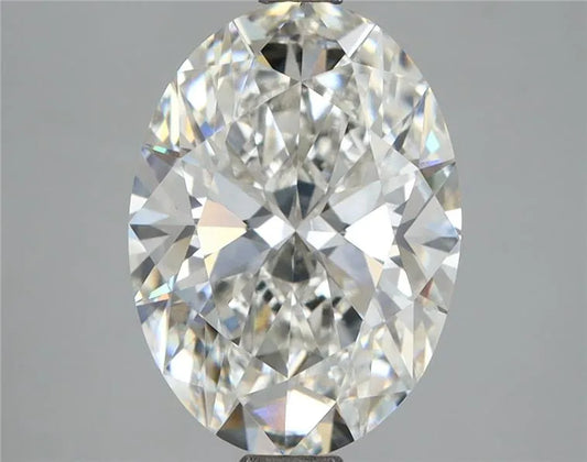 4.05ct Oval Lab Grown Diamond (Colour F, Clarity VVS2, IGI Certified)