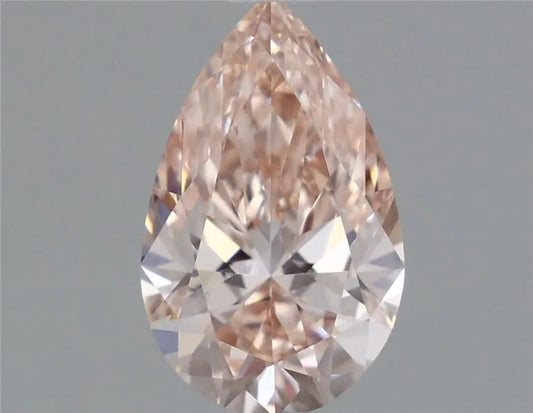 1.06ct Pear Lab Grown Diamond (Colour Fancy Pink, Clarity VS1, IGI Certified)