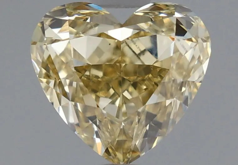 1.35ct Heart Lab Grown Diamond (Colour Fancy Intense Yellow, Clarity VS1, IGI Certified)