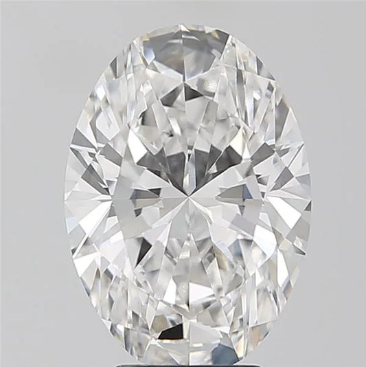 4.03ct Oval Lab Grown Diamond (Colour F, Clarity VVS2, IGI Certified)