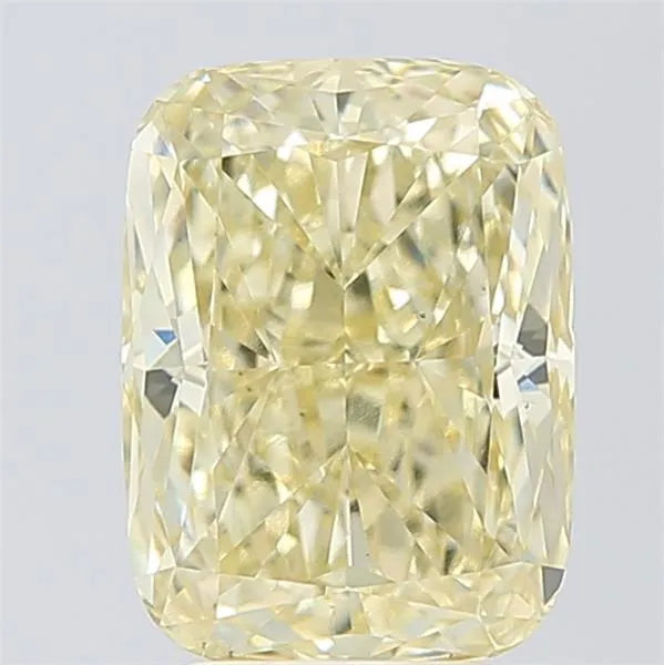 3.57ct Cushion modified Lab Grown Diamond (Colour Fancy Yellow, Clarity VS2, IGI Certified)