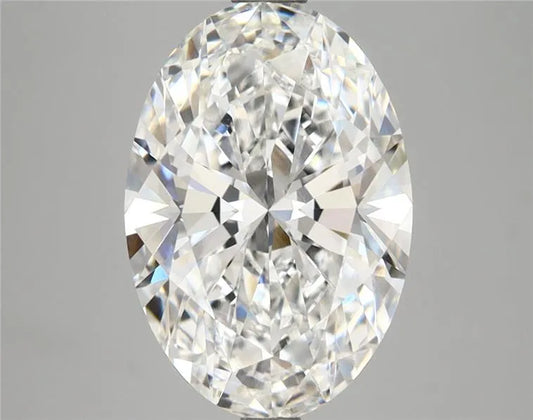 3.62ct Oval Lab Grown Diamond (Colour E, Clarity VVS2, IGI Certified)